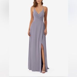 NWT Azazie Size 6 Bridesmaids Dress in Fog